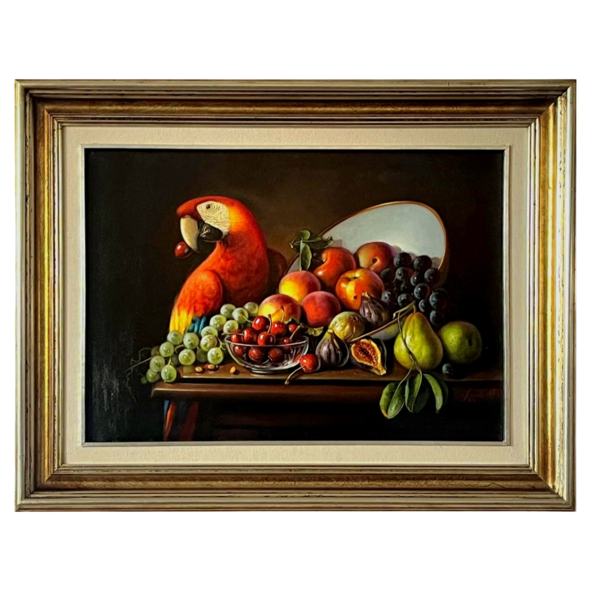 Guacamaya con Frutas