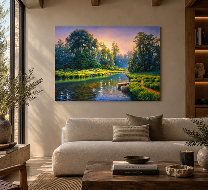 Amanecer en el Río
