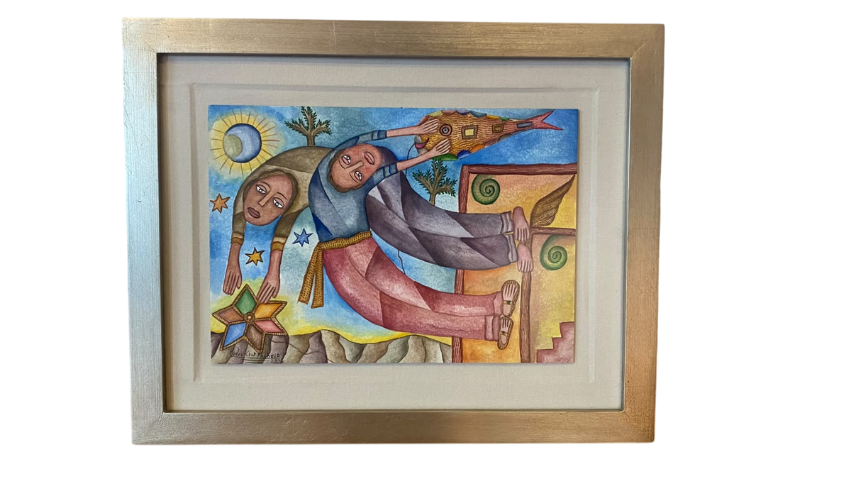 El juego volando