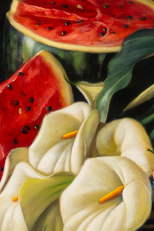 Alcatraz con sandía